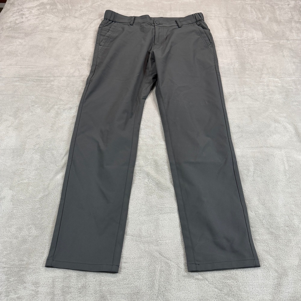 Jack Archer Mens 31x30 Jetsetter Tech Pants Charcoal Gray Straight Leg Travel